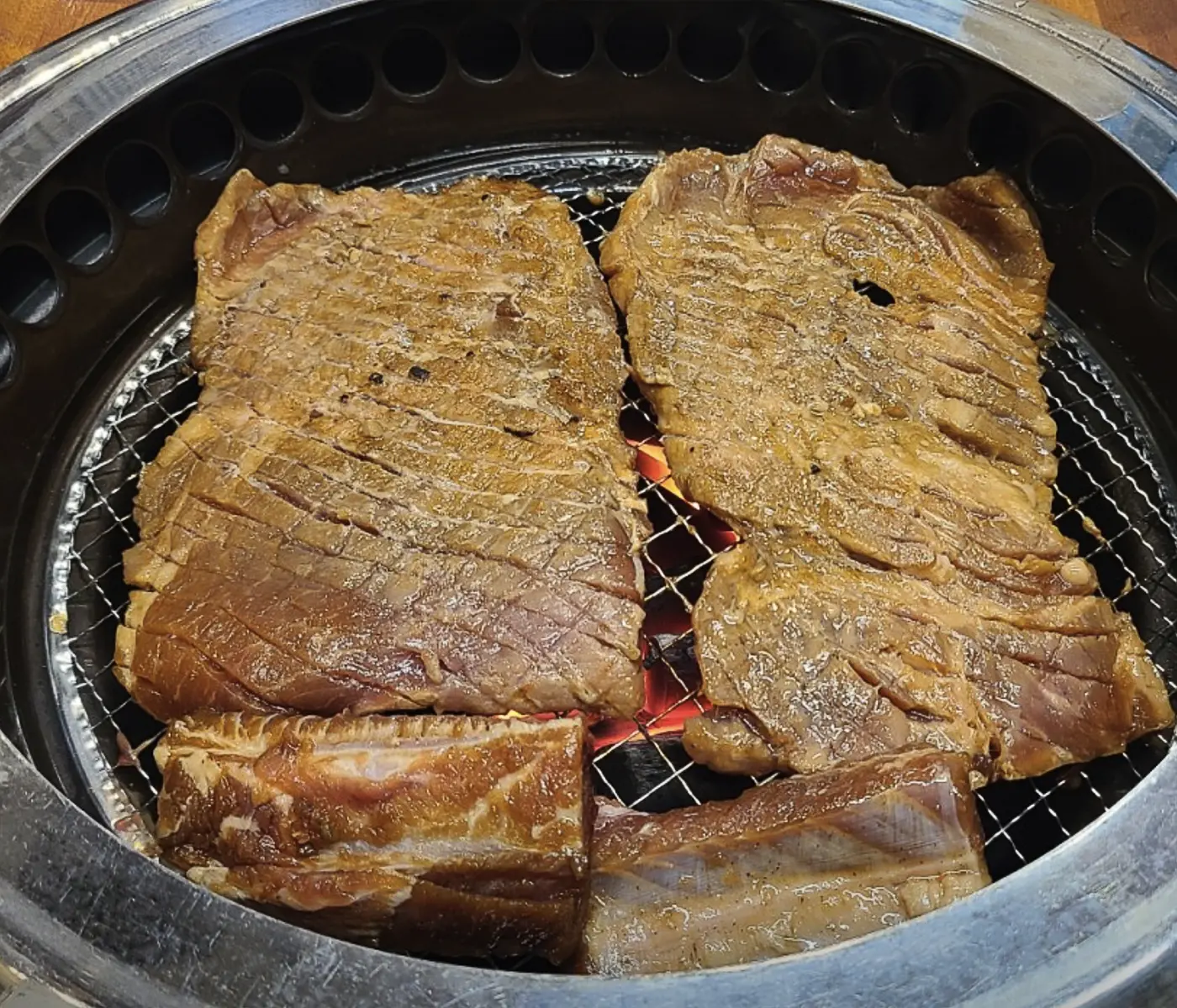 송도에서 돼지갈비