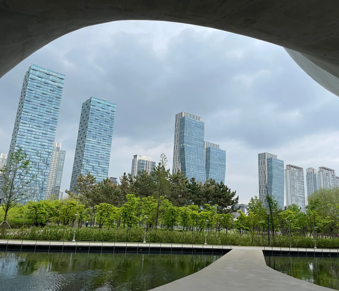 송도 센트럴파크 산책코스