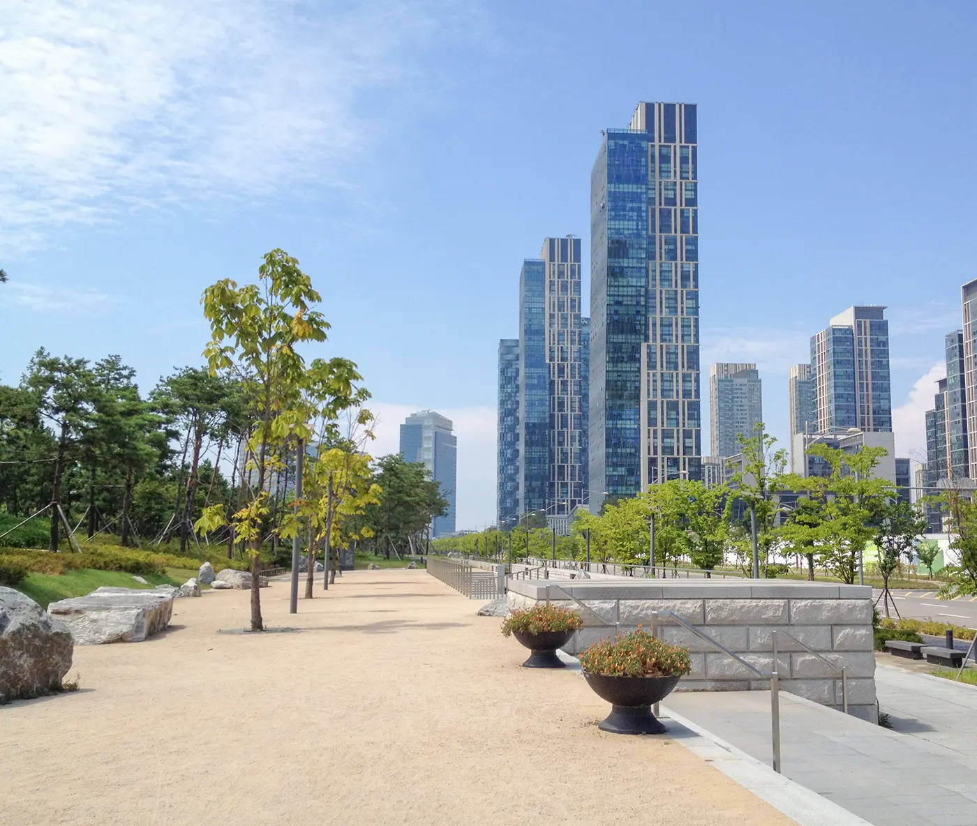 송도 센트럴파크 산책코스