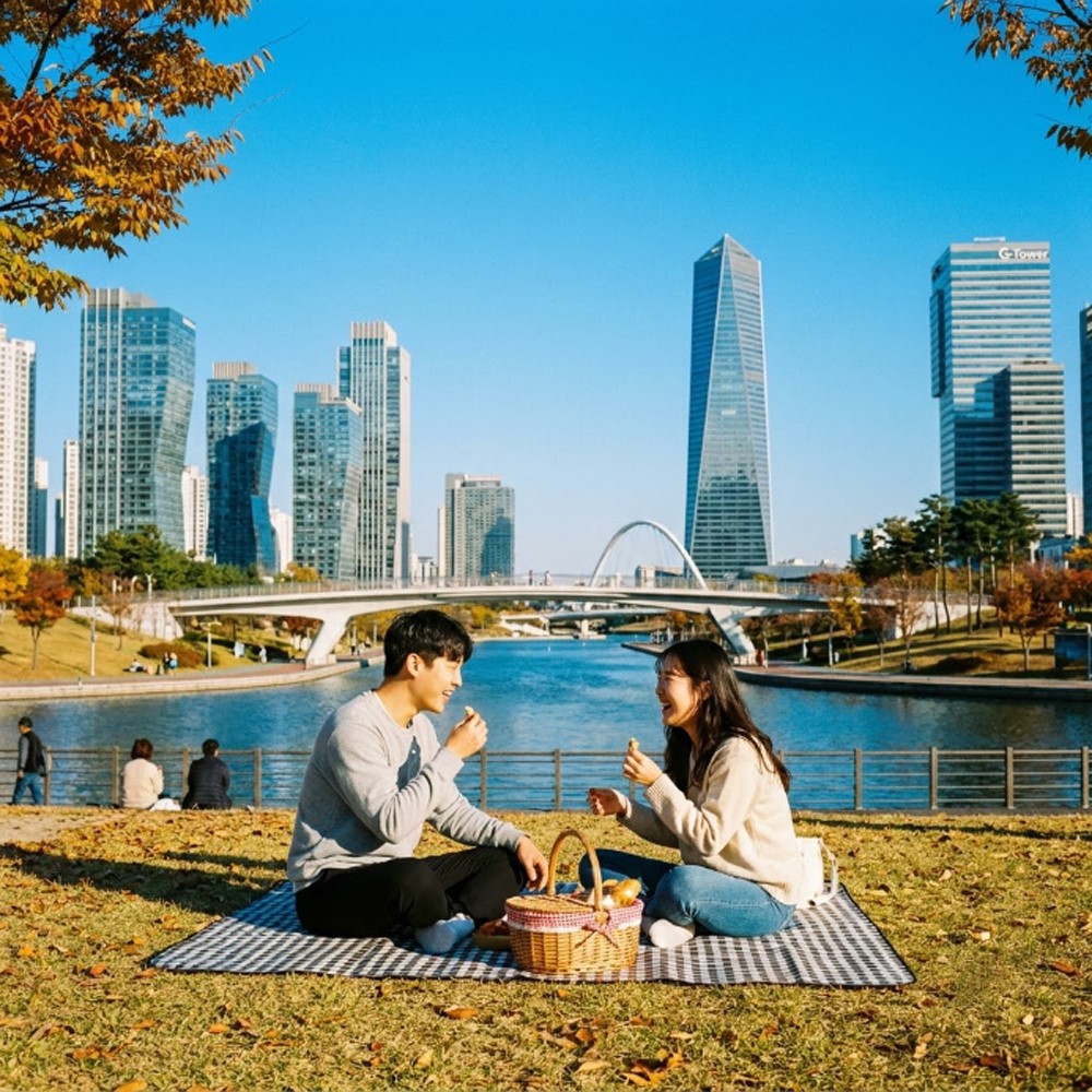 송도 센트럴파크 피크닉