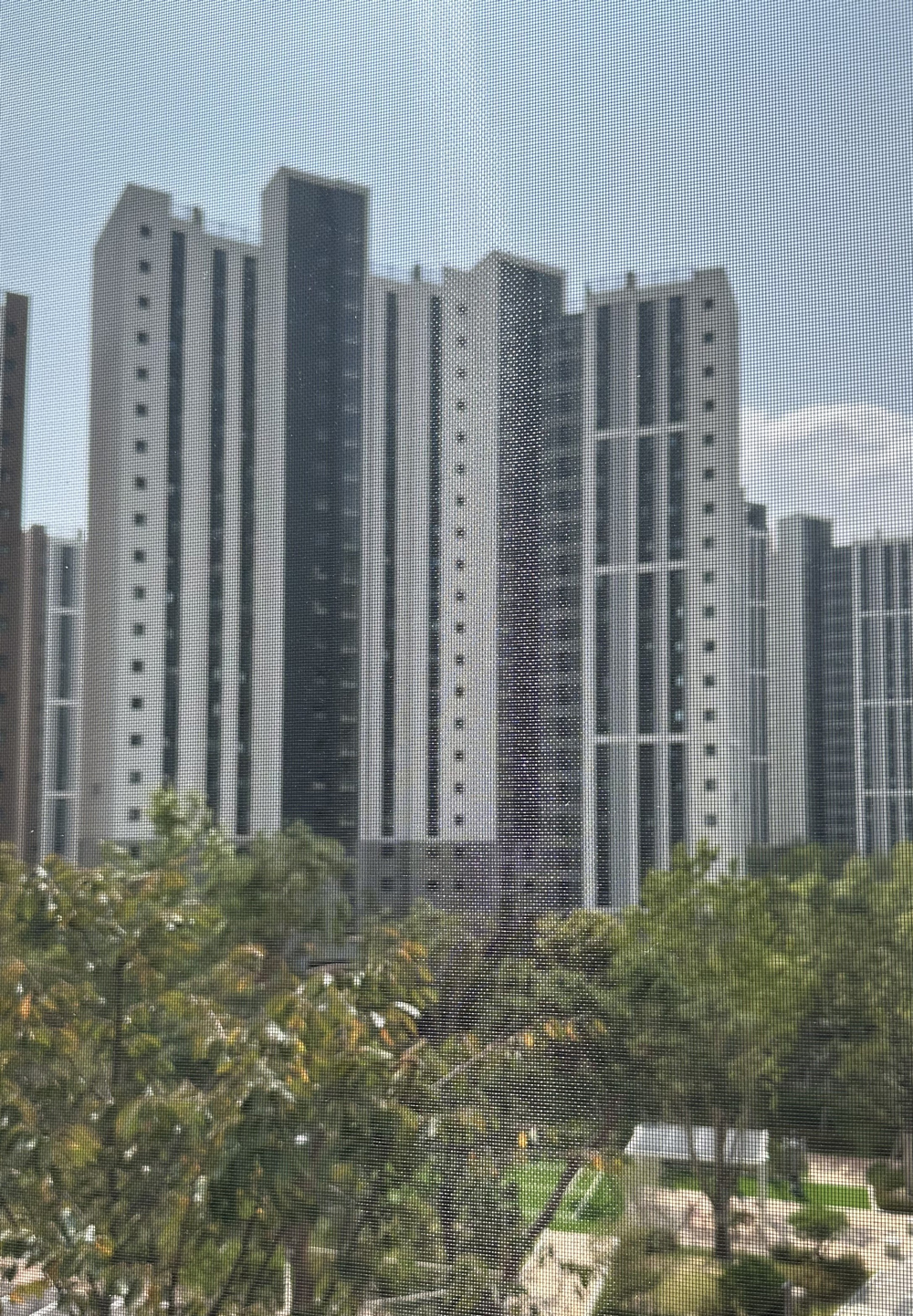 송도 미세방충망 시공